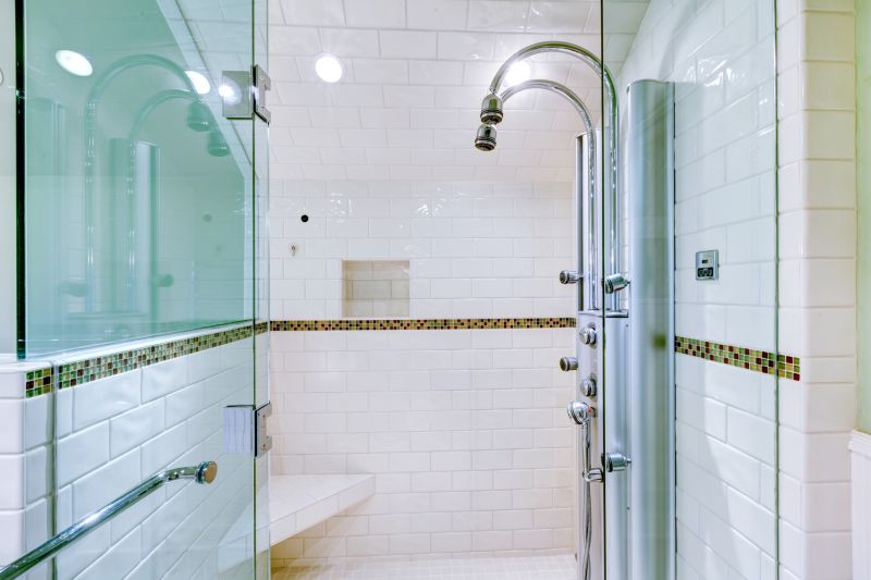 Elegant Shower with Tile